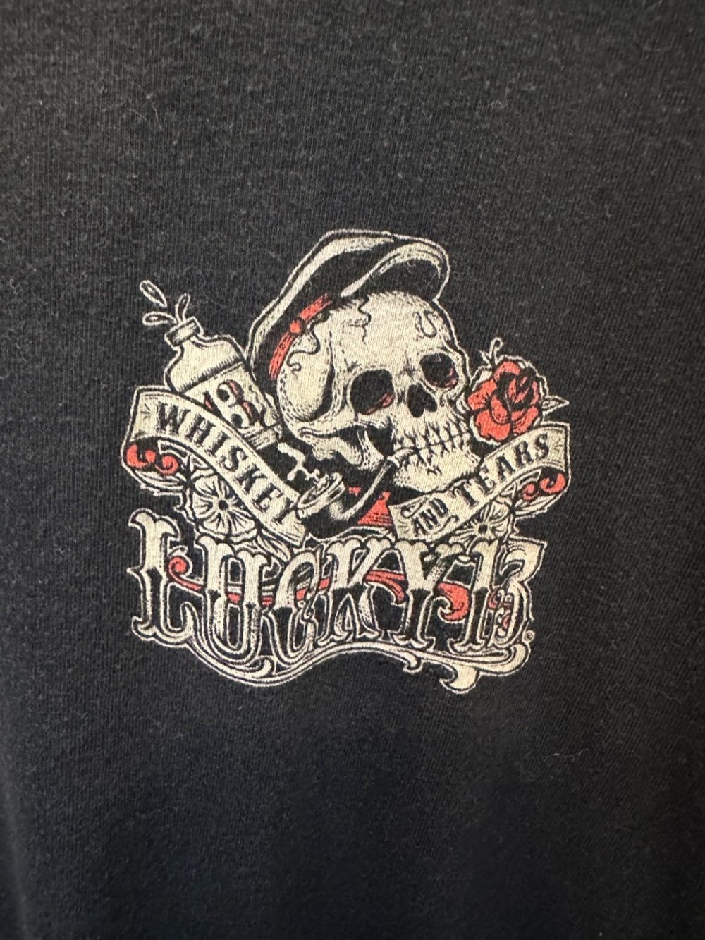 Lucky 13 Mens 3XL Black T-Shirt - Picture 4 of 8